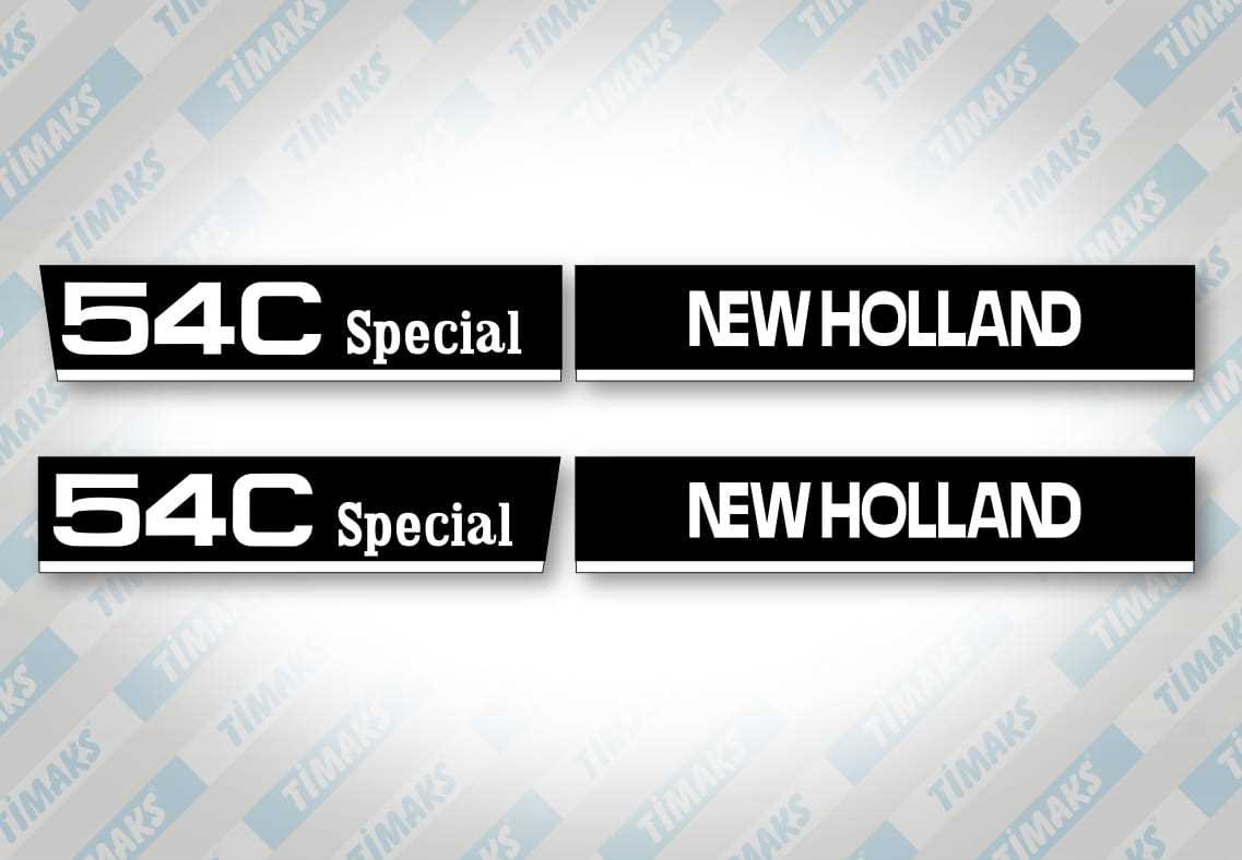 TAKIM YAZI  (NEWHOLLAND)      54C Specıal 1