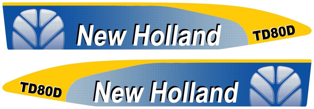 YAN YAZI (NEW HOLLAND) (1.KALİTE) (Y.M.) TD80D 1