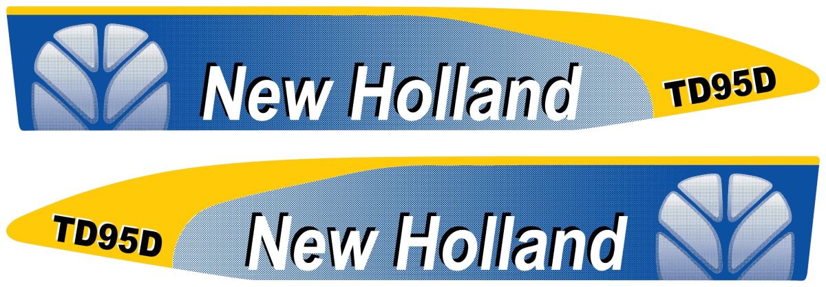 YAN YAZI (NEW HOLLAND) (1.KALİTE) (Y.M.) TD95D 1