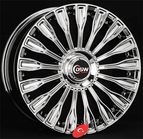 5X112 9.5X20 RC-327 ET48 66.6 CHROME 1