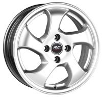 4X100 6.5X15 RC-254 ET37 56.1 SILVER 1