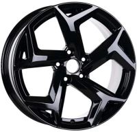 5X100 8X18 RC-352 ET44 57.1 BLACK 1