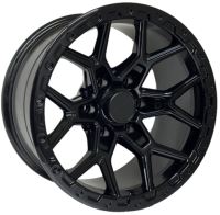 6X139.7 9X17 RC-411 ET-12 110 BLACK 1