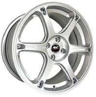 4X100 7.5X17 RC-418 ET35 67.1 SILVER 1