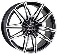 5x112 9.5x20 RC-321 ET37 66.6 BLACK 1