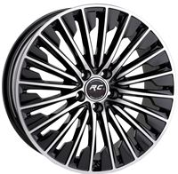 5X112 9.5X20 RC-1142 ET48 66.6 BLACK 1