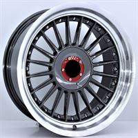 8X100/108 9X16 RC-1162 ET15 67.1 BLACK/LIP 1