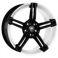 5X120 8.5X19 RC-1186 ET40 73.1 BLACK/WHITE 1