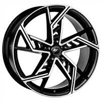 5X112 8.5X20 RC-523 ET35 66.45 BLACK 1