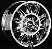 5X120 8.5X17 RC-408 ET41 72.6 CHROME 1