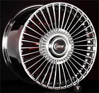 5X112 8.5X19 RC-527  ET35 66.6 CHROME 1