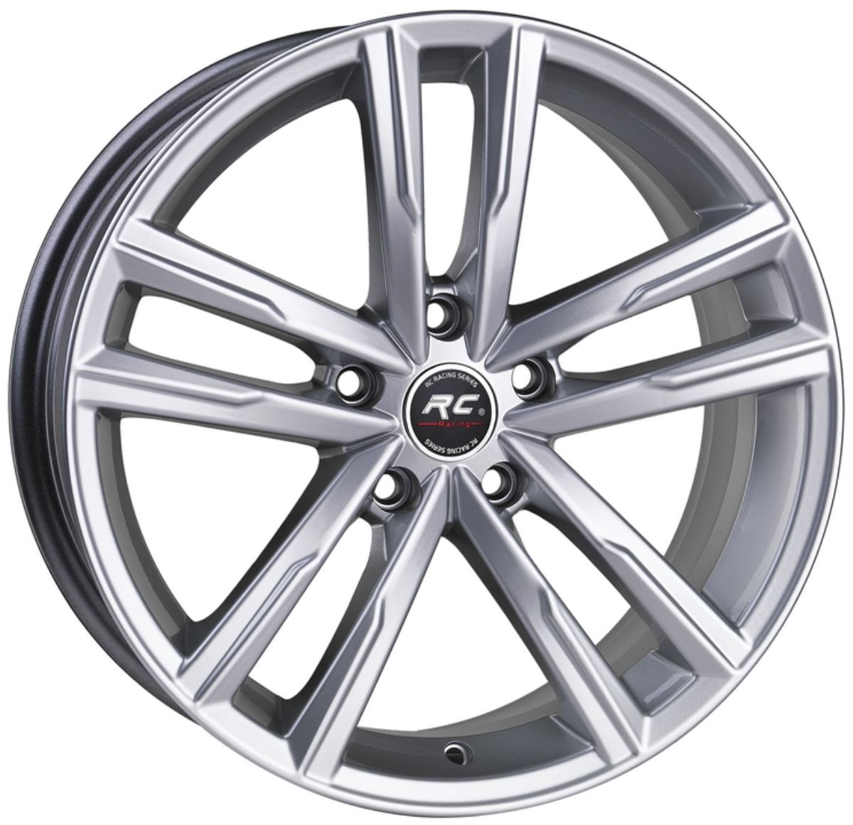 5X100 7.5X17 RC-251 ET35 57.1 SILVER 1