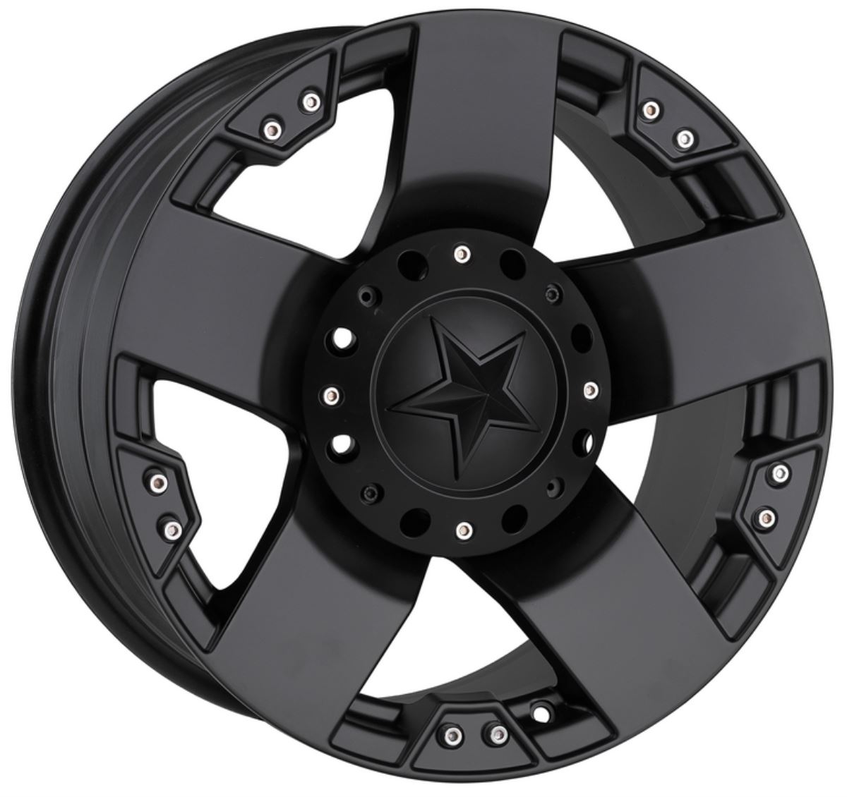 6X139.7 9X17 RC-5187 ET-15 106.1 MATT BLACK 1