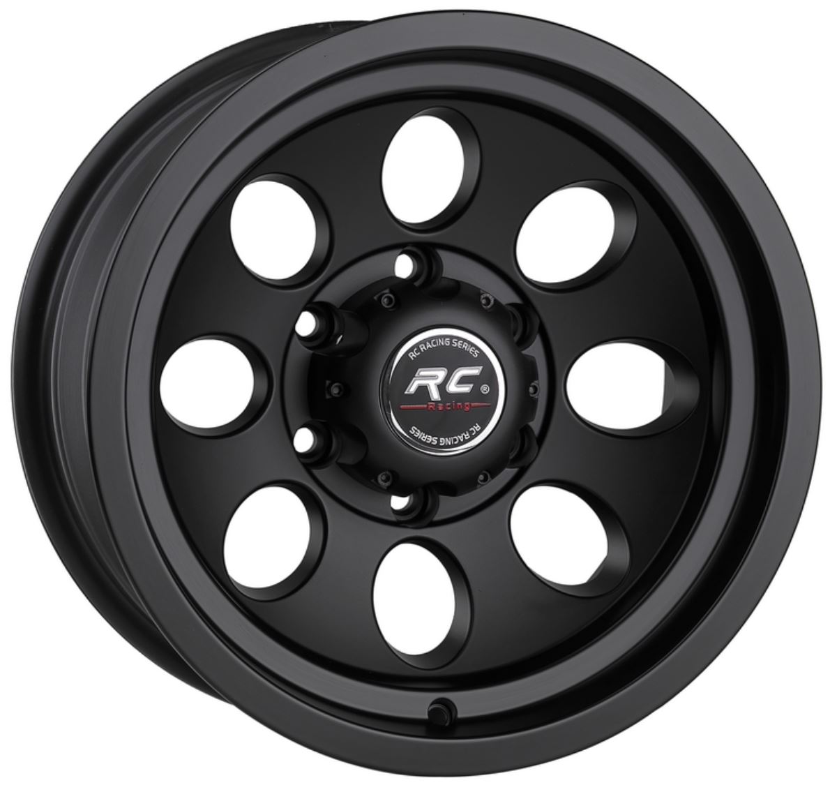 5X114.3 8X16 RC-255 ET-25 73.1 MAT BLACK 1