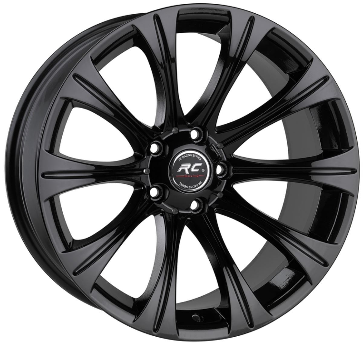 5X120 8.5X19 RC-287 ET15 74.1  BLACK 1