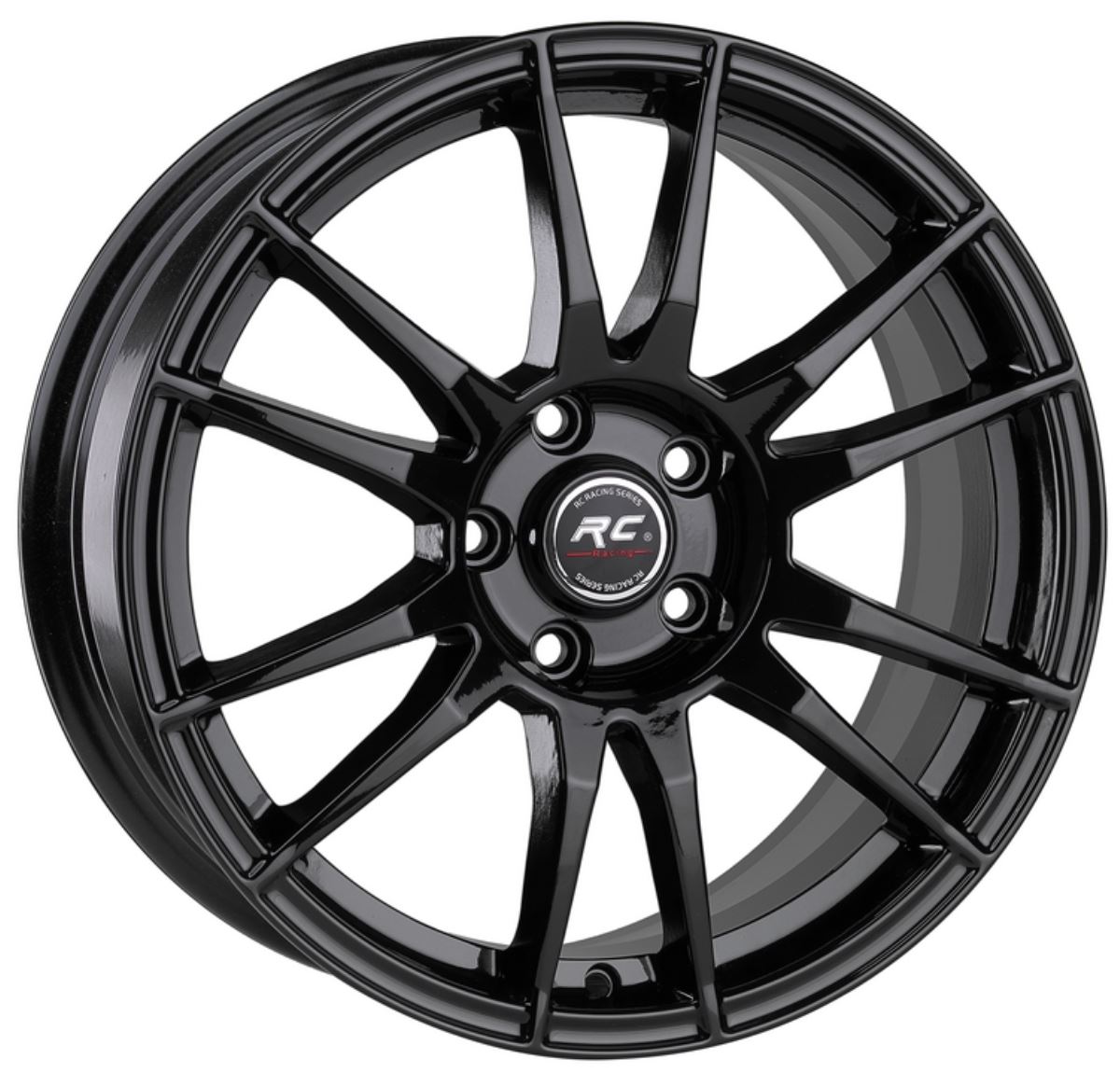 4X100 7.5X17 RC-282 ET35 67.1 BLACK 1