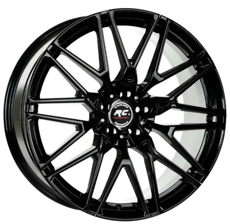 5X112 10.5X21 RC-343 ET43 66.6 BLACK 1