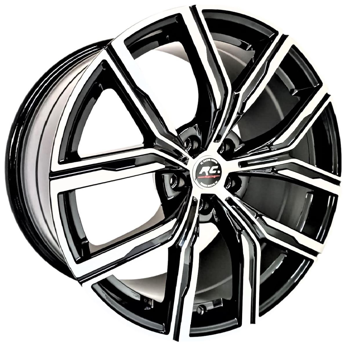 5X112 9.5X19 RC-363  ET40 66.6 BLACK 1