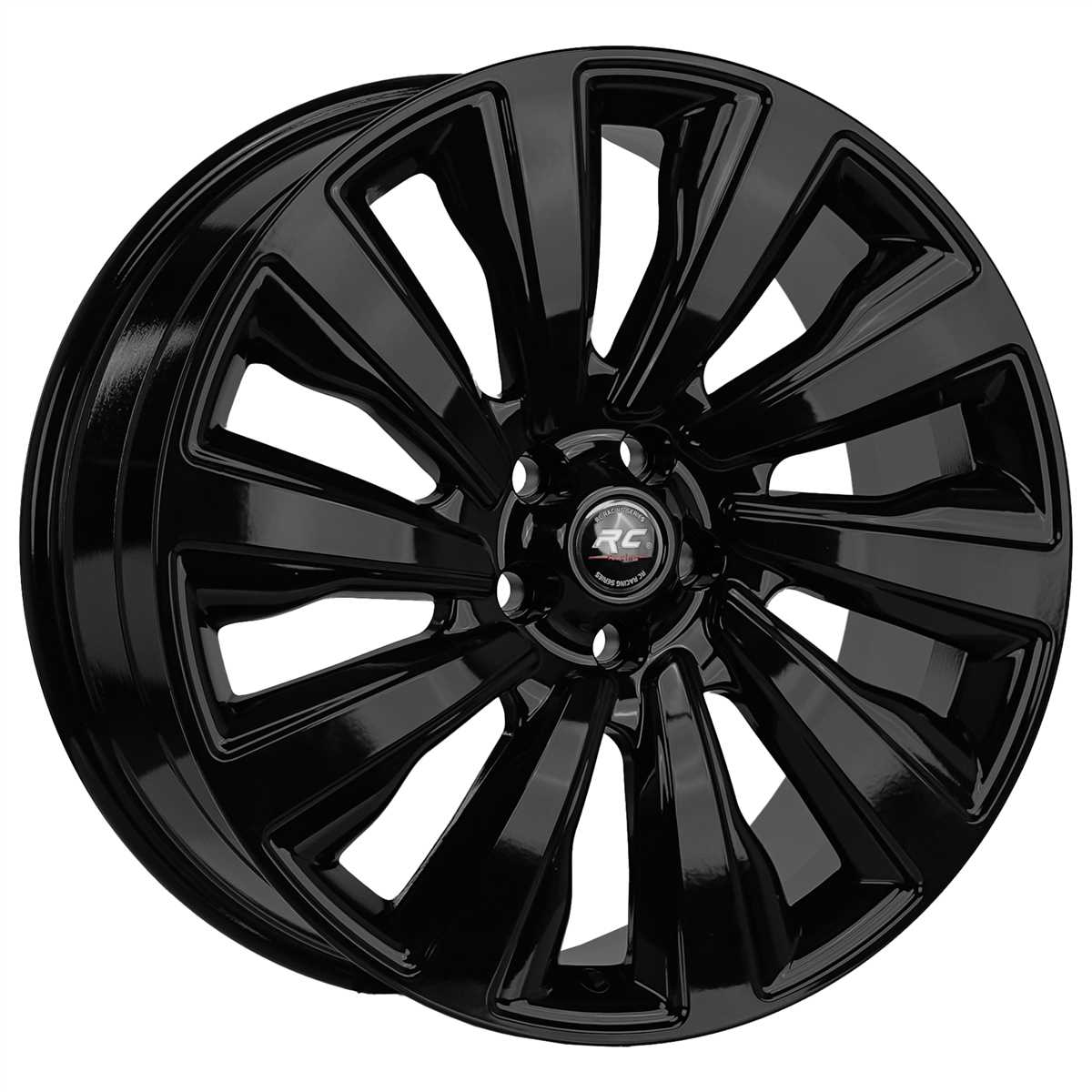 5X120 9.5X22 RC-371 ET45 72.6 BLACK 1