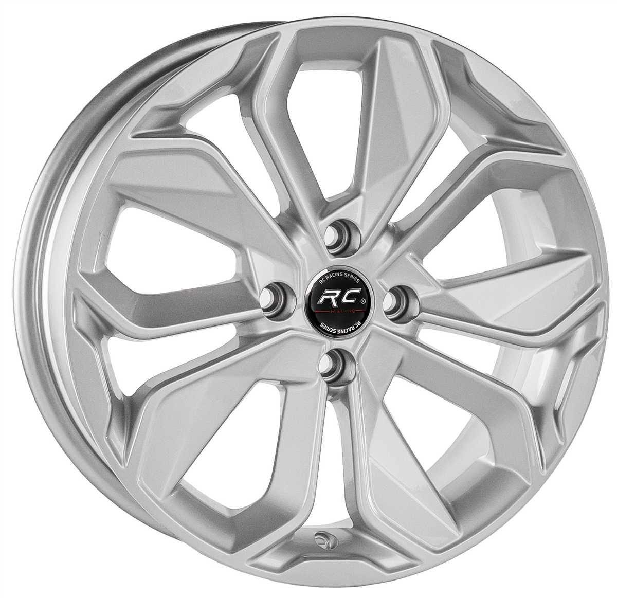 4X100 7X17 RC-166 ET35 67.1 SILVER 1