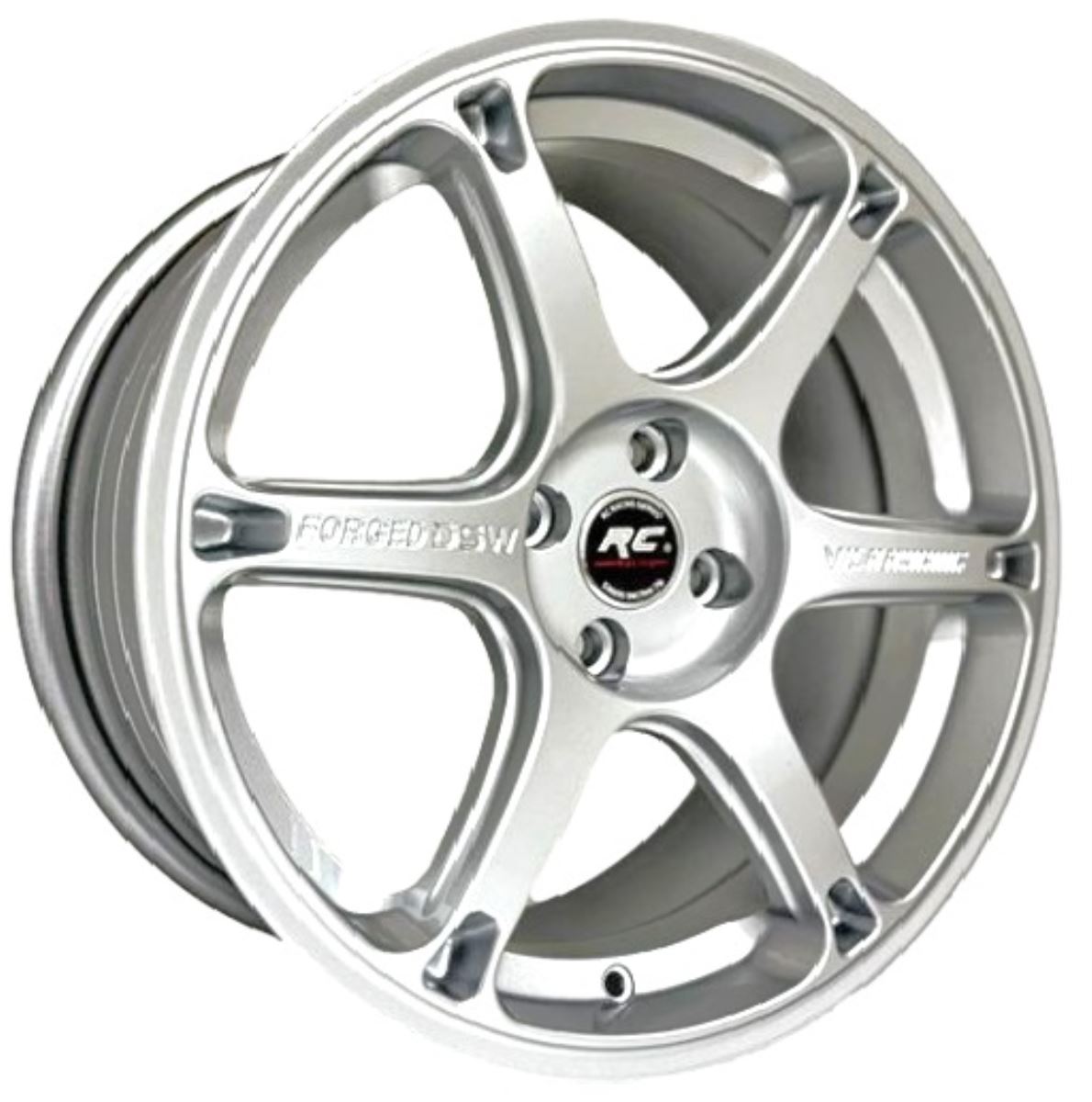 4X100 7.5X17 RC-418 ET35 67.1 MATTBLACK 1