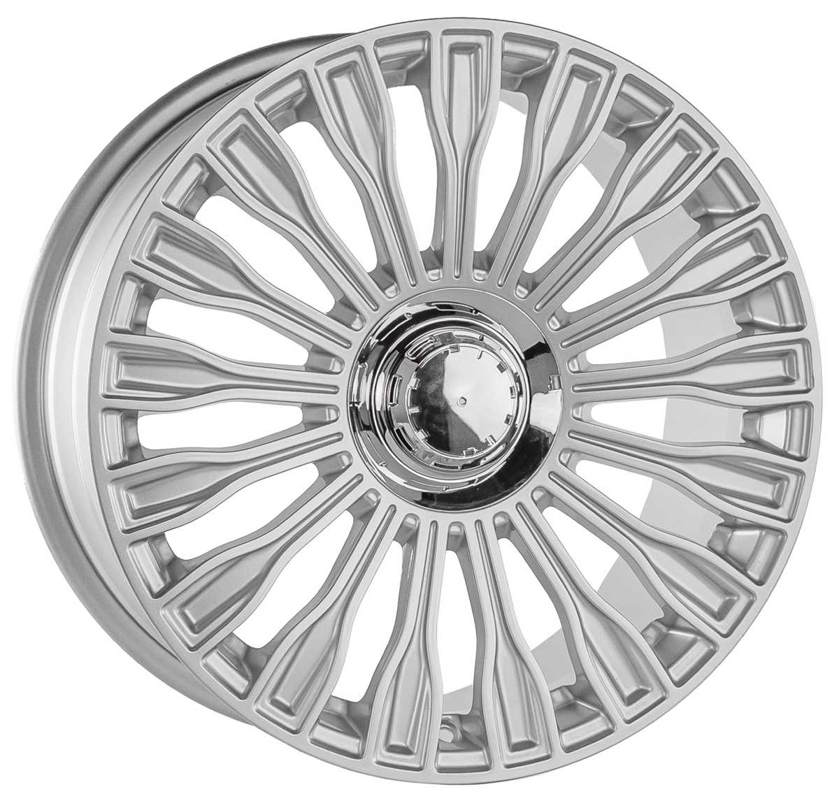5X112 9.5X20 RC-327 ET48 66.6 SILVER 1
