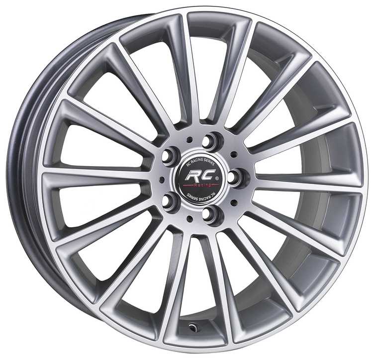 5X112 8X18 RC-1017 ET43 66.6 SILVER 1