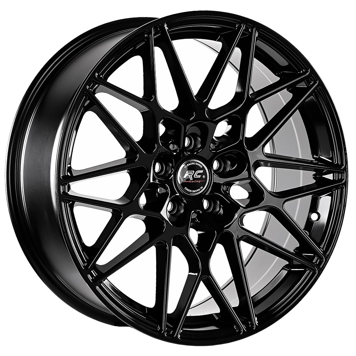 5X112 8.5X19 RC-1153 ET30 66.6 BLACK 1
