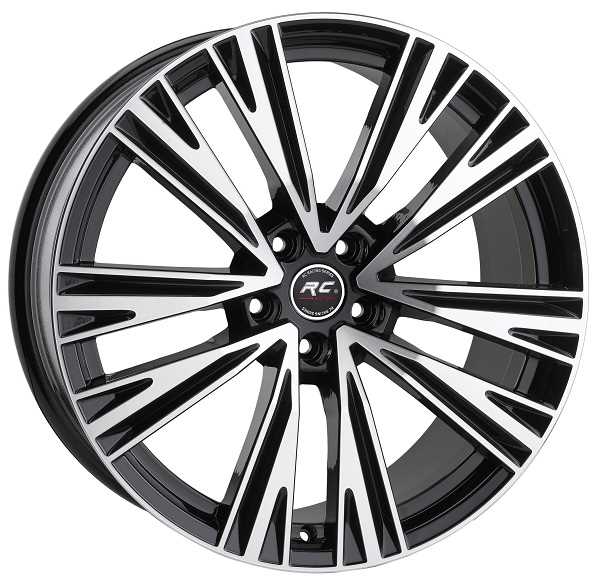 5X112 7.5X17 RC-1160 ET35 66.45 BLACK 1