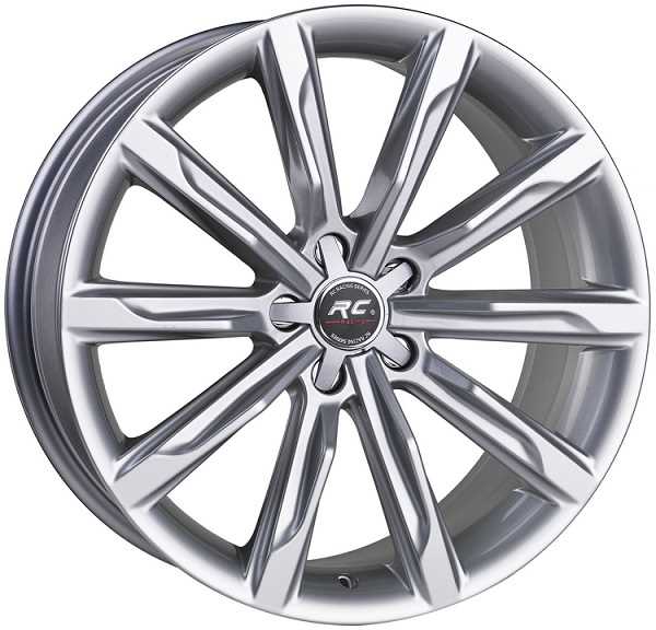 5X112 8X18 RC-500 ET35 66.45 SILVER 1