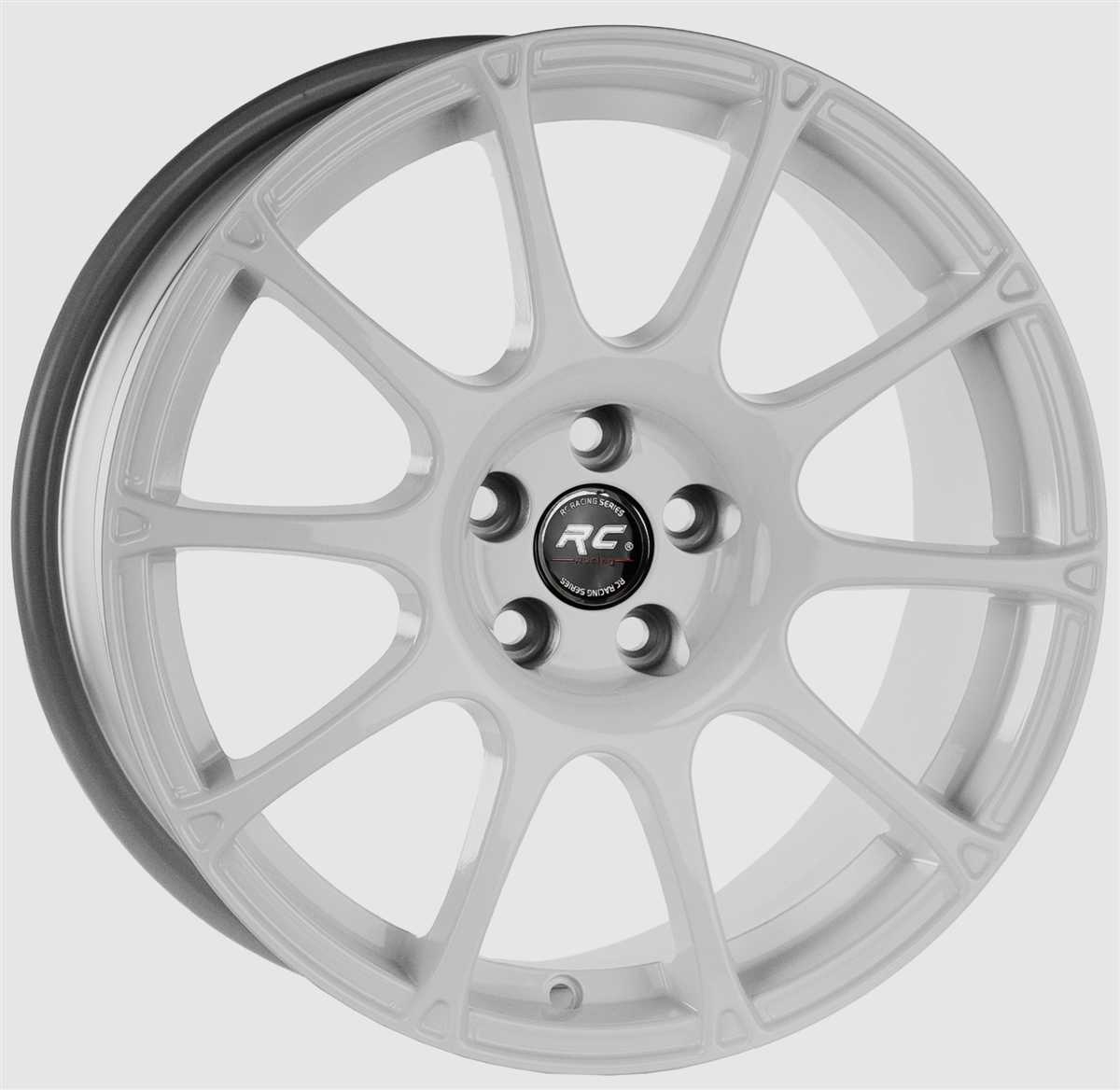 4X100 7.5X17 RC-518 ET35 67.1 WHITE 1
