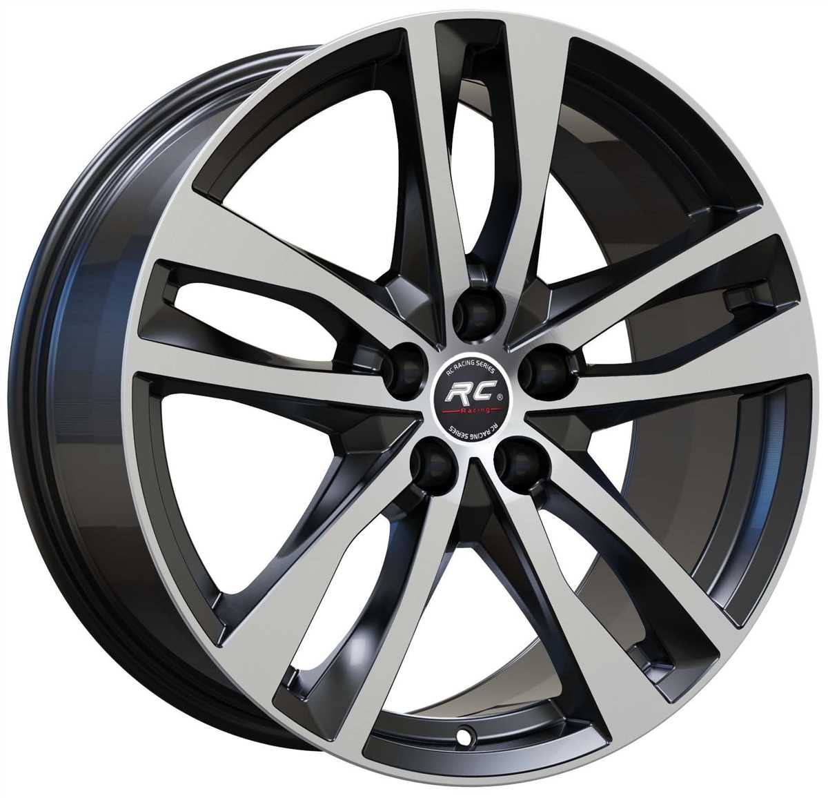 5X112 8.5X19 RC-1196 ET35 66.45 BLACK 1