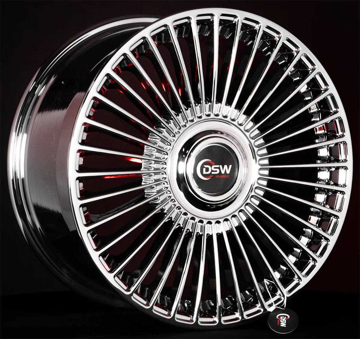 5X108 8.5X19 RC-527  ET35 73.1 CHROME 1