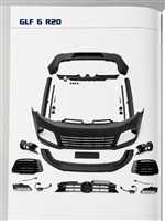 VW GOLF 6-R20 DÖNÜŞÜM BODY KIT 1