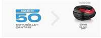 50 LT BASIC SİYAH - WOGEN MOTOSİKLET ÇANTASI 1