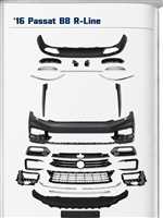 VW PASSAT B8 2014-2019 R-LİNE DÖNÜŞÜM BODY KIT 1
