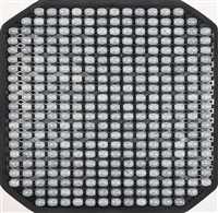 AHŞAP BONCUKLU OTURMA MİNDERİ GRİ 1