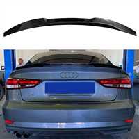 2014-2020 AUDİ A3 (8V) SEDAN M4 STYLE ARKA SPOİLER 1