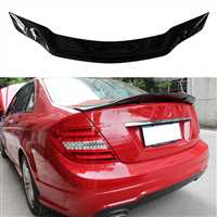 2007-2013 BENZ C-CLASS W204 R STYLE ARKA SPOİLER 1