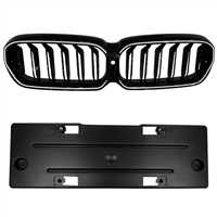 2021+ BMW 5 SERİES G30 ÖN IZGARA LAMBA VE PLAKALIK 1