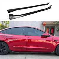 2023+ TESLA MODEL 3 AERO STYLE SİDE SKİRT 1