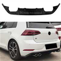 2012-2017 GOLF 7 GTİ ARKA DİFÜZÖ SAĞ2 SOL2 4 ÇIKIŞ 1
