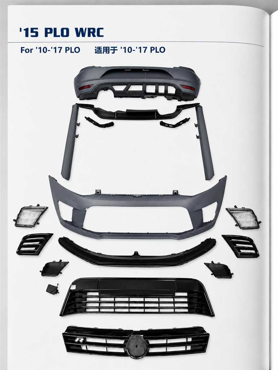 VW POLO 2010-2017 WRC DÖNÜŞÜM BODY KIT 1