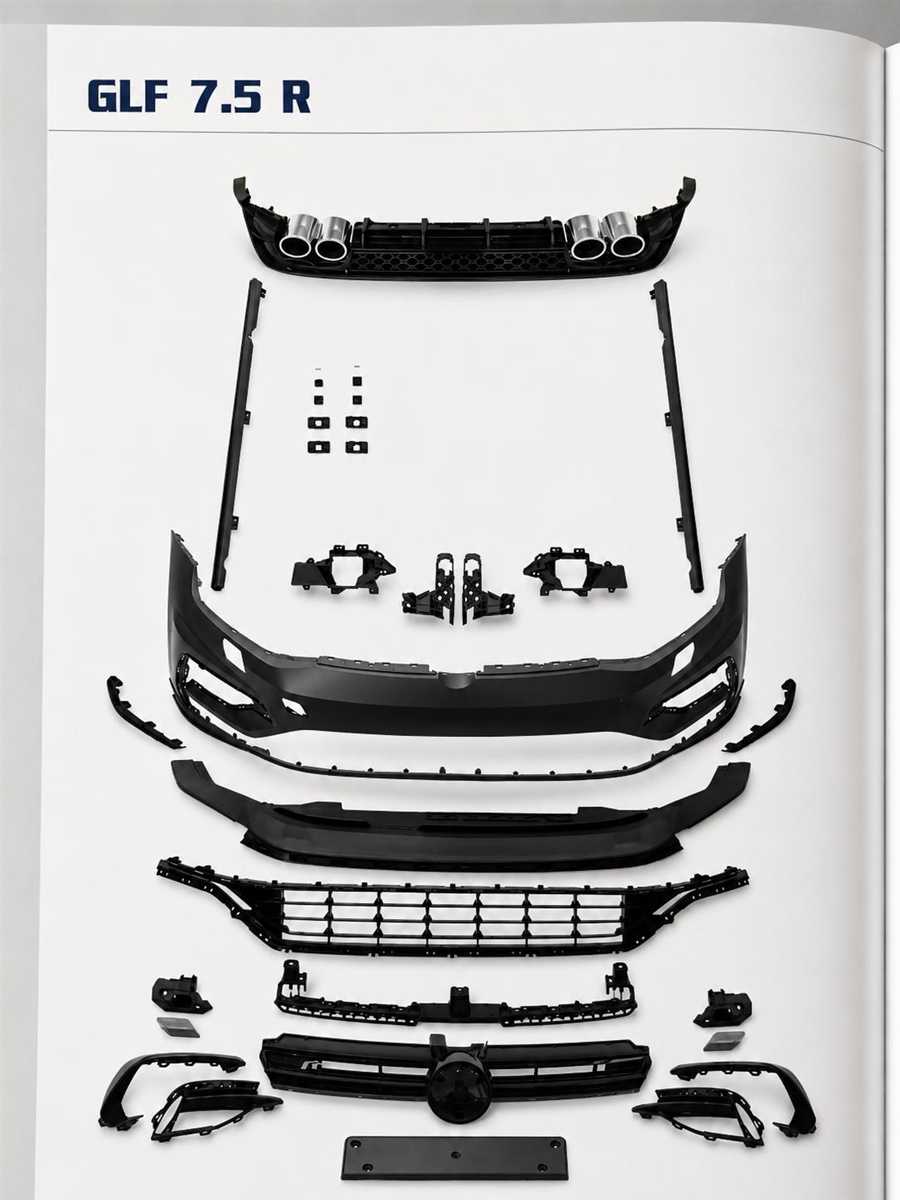 VW GOLF 7,5 R DÖNÜŞÜM BODY KIT 1