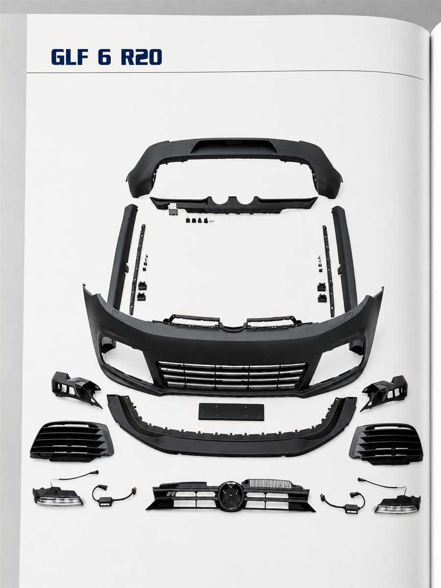 VW GOLF 6-R20 DÖNÜŞÜM BODY KIT 1