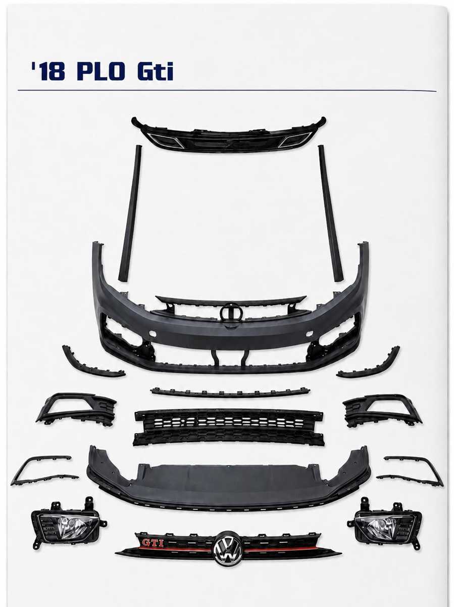 VW POLO 17-21 GTİ DÖNÜŞÜM BODY KIT 1