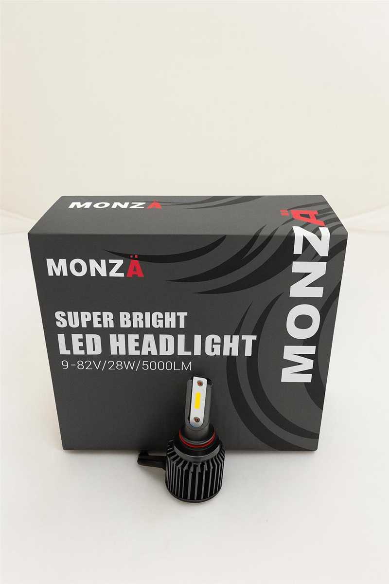 MONZA A3 9005 LED XENON 1