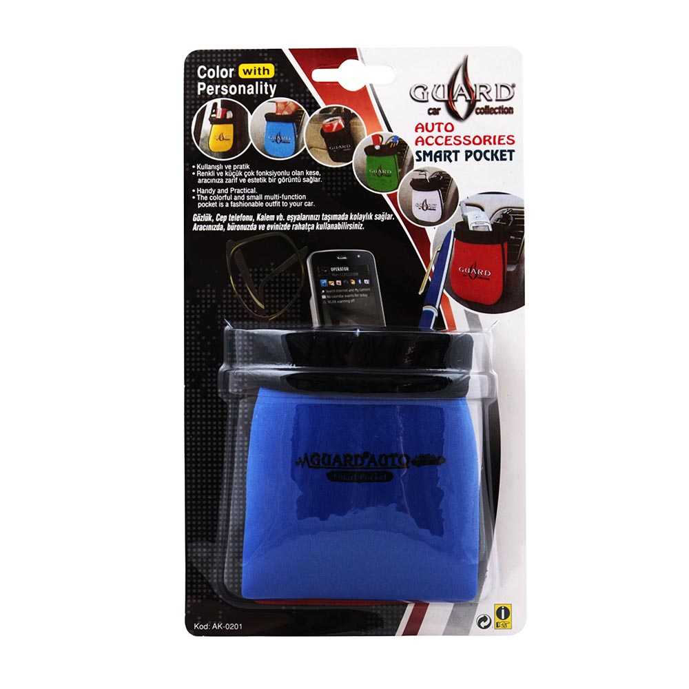 GUARD AKILLI KESE MAVİ 1