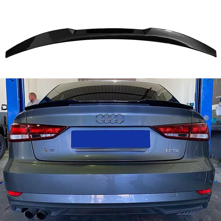 2014-2020 AUDİ A3 (8V) SEDAN M4 STYLE ARKA SPOİLER 1