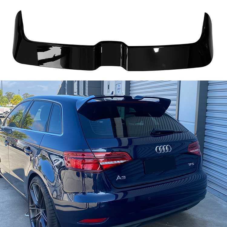 2014-2020 AUDİ A3 (8V) OETTİNGER STYLE ARKA SPOİLR 1